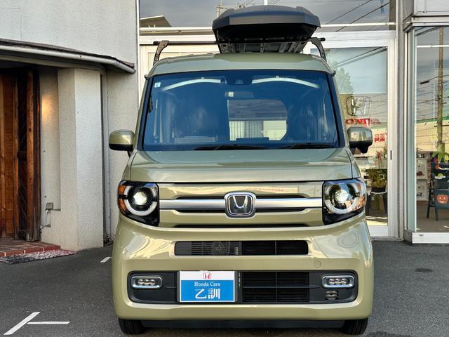 N-VAN+スタイル ファン キャンピング仕様 Hセンシング LEDヘッド&フォグランプ Dオーディオ 社外ナビ TV Bluetooth接続 ETC ACC テーブル INNO製ルーフボックス(17枚目)
