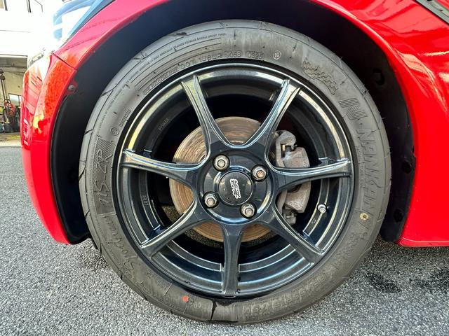 S660 MUGEN RA 無限BBSアルミ 無限BLISTEIN車高調 無限赤革スポーツシート F6MT 純正センターディスプレイ 追加メーター ロールトップ ETC Bモニタ(21枚目)