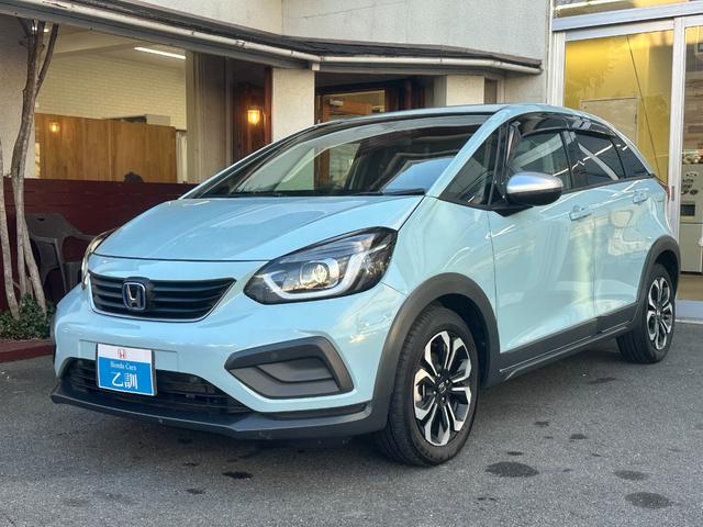 フィット ｅ：ＨＥＶクロスター　Ｈセンシング　純正ナビ　Ｂカメラ　フルセグＴＶ　ＥＴＣ　ナビ装着用スペシャルＰＫＧ　Ｂｌｕｅｔｏｏｔｈ　前後ドラレコ　ＬＥＤヘッドライト　ＡＣＣ　スマートキー　Ｐスタート　純正１６インチＡＷ（2枚目）