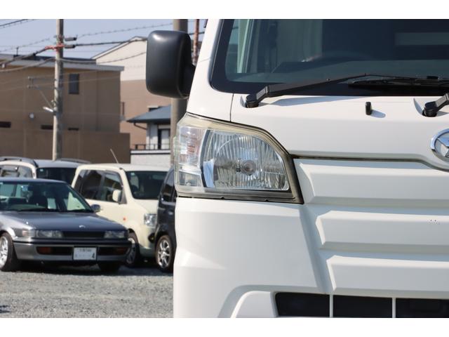 ハイゼットトラック 移動販売・宅配仕様車 AT 両側スライド リア跳上+下アオリ上下2分割バックドア ハイルーフ ルーフキャリア&拡声器 荷室スモークガラス 庫内灯 前後ドラレコ 社外CD・USBデッキ エアコンパワステ(7枚目)