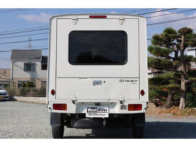 ハイゼットトラック 移動販売・宅配仕様車 AT 両側スライド リア跳上+下アオリ上下2分割バックドア ハイルーフ ルーフキャリア&拡声器 荷室スモークガラス 庫内灯 前後ドラレコ 社外CD・USBデッキ エアコンパワステ(18枚目)