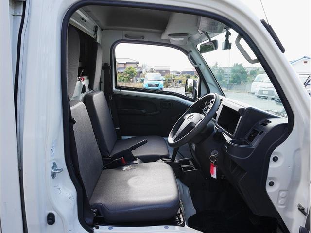 ハイゼットトラック 移動販売・宅配仕様車 AT 両側スライド リア跳上+下アオリ上下2分割バックドア ハイルーフ ルーフキャリア&拡声器 荷室スモークガラス 庫内灯 前後ドラレコ 社外CD・USBデッキ エアコンパワステ(41枚目)