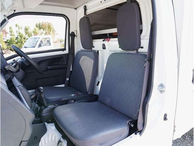 ハイゼットトラック 移動販売・宅配仕様車 AT 両側スライド リア跳上+下アオリ上下2分割バックドア ハイルーフ ルーフキャリア&拡声器 荷室スモークガラス 庫内灯 前後ドラレコ 社外CD・USBデッキ エアコンパワステ(46枚目)