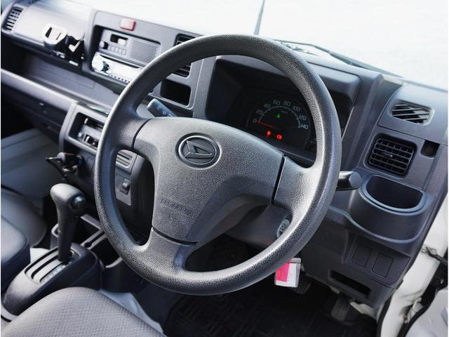 ハイゼットトラック 移動販売・宅配仕様車 AT 両側スライド リア跳上+下アオリ上下2分割バックドア ハイルーフ ルーフキャリア&拡声器 荷室スモークガラス 庫内灯 前後ドラレコ 社外CD・USBデッキ エアコンパワステ(52枚目)