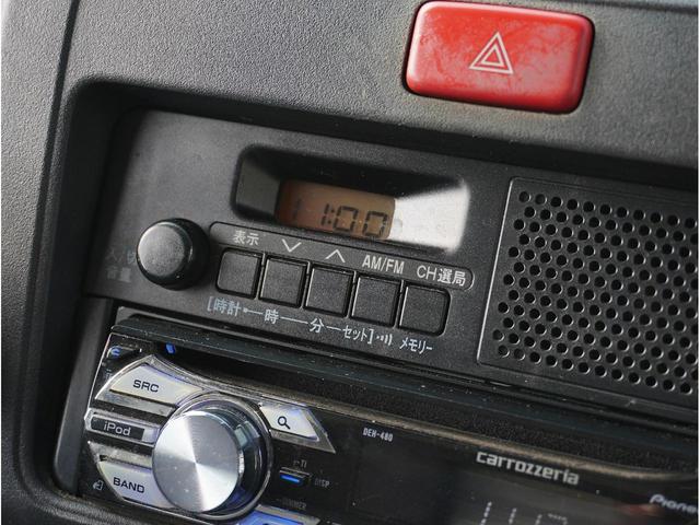 ハイゼットトラック 移動販売・宅配仕様車 AT 両側スライド リア跳上+下アオリ上下2分割バックドア ハイルーフ ルーフキャリア&拡声器 荷室スモークガラス 庫内灯 前後ドラレコ 社外CD・USBデッキ エアコンパワステ(56枚目)