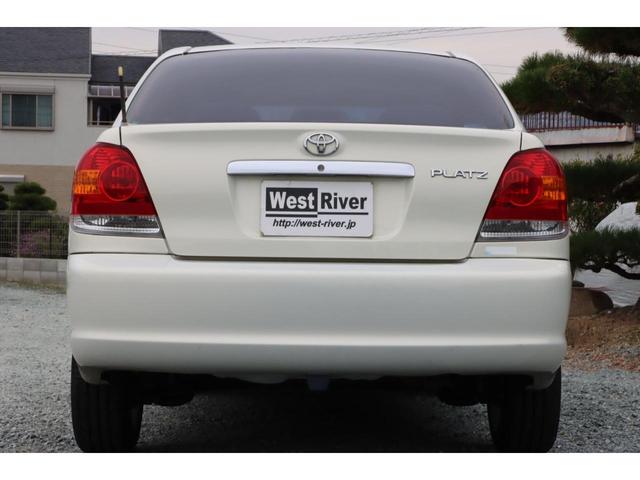 プラッツ １．５Ｘ　５ＭＴ　後期モデル　ノーマルベース　修復歴無　社外１５ＡＷ　ダンロップ製エナセーブ８分山１８５／５５Ｒ１５　リア３面スモークフィルム施工　センターアームレスト　発光電動コーナーポール　キーレス２本（23枚目）