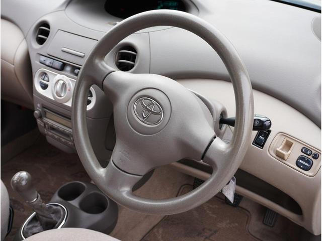 プラッツ １．５Ｘ　５ＭＴ　後期モデル　ノーマルベース　修復歴無　社外１５ＡＷ　ダンロップ製エナセーブ８分山１８５／５５Ｒ１５　リア３面スモークフィルム施工　センターアームレスト　発光電動コーナーポール　キーレス２本（58枚目）