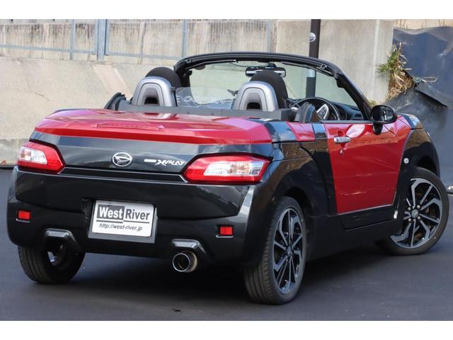 コペン エクスプレイ　５ＭＴ　電動オープン　ノーマルベース車　柿本改マフラー　純正１６インチＡＷ　タイヤＰＯＴＥＮＺＡアドレナリン７分山　ＬＥＤヘッド＆フォグ　シートヒーター　スマートキー／プッシュスタート　ＥＴＣ（6枚目）