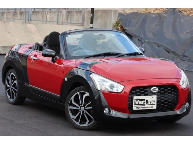 コペン エクスプレイ　５ＭＴ　電動オープン　ノーマルベース車　柿本改マフラー　純正１６インチＡＷ　タイヤＰＯＴＥＮＺＡアドレナリン７分山　ＬＥＤヘッド＆フォグ　シートヒーター　スマートキー／プッシュスタート　ＥＴＣ（13枚目）