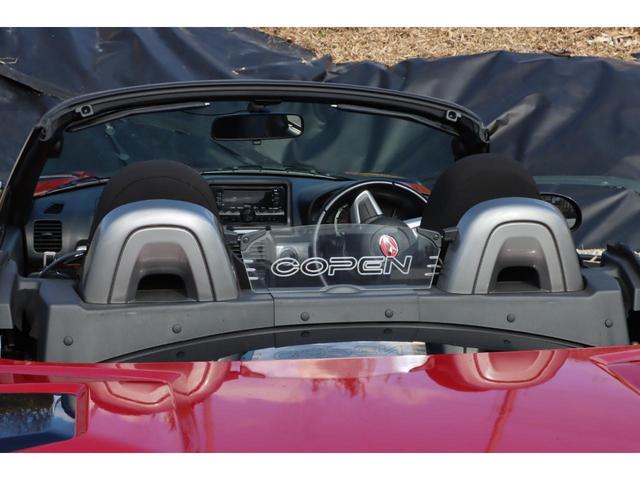 コペン エクスプレイ　５ＭＴ　電動オープン　ノーマルベース車　柿本改マフラー　純正１６インチＡＷ　タイヤＰＯＴＥＮＺＡアドレナリン７分山　ＬＥＤヘッド＆フォグ　シートヒーター　スマートキー／プッシュスタート　ＥＴＣ（42枚目）