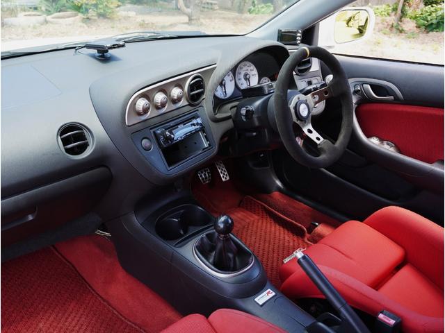 インテグラ タイプR LSD/強化クラッチ/HKSサーキットアタッカー/TEIN車高調/カーボンボンネット/全塗装済/ブレーキ回りO/H済/ヘッドライトフィルム/ダイナモ交換済/Weds17AW/D1 SPECステアリング(41枚目)