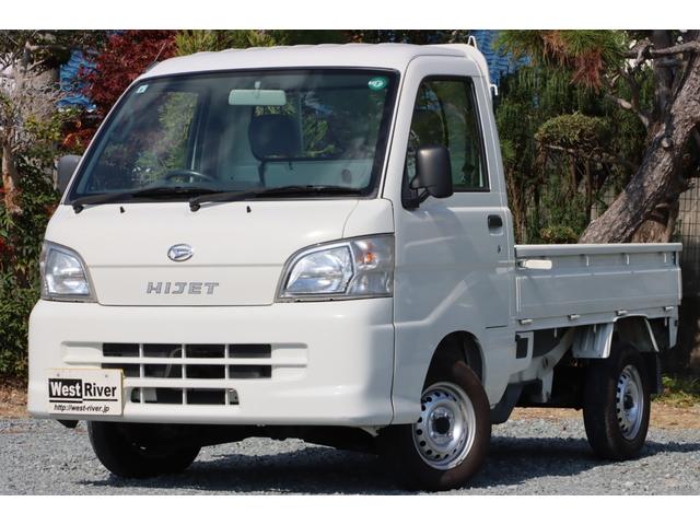 ハイゼットトラック エアコン・パワステ　スペシャル　５ＭＴ　切替式４ＷＤ　走行３９６５０キロ　ワンオーナー　ユーザー買取　３方開　エアコン　パワステ　純正ＦＭ／ＡＭデッキ　屋内保管　取説・記録簿・スペアキー有　保証付（3枚目）