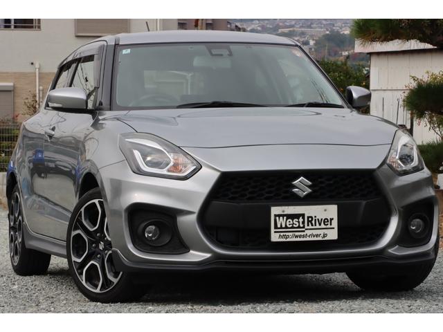 スイフトスポーツ 1.4セーフティPKG 6MT 1オーナー フルノーマル車 8インチフルセグナビ&バックカメラ デュアルセンサーブレーキ 純正エアロ 純正17AW&ADVAN FLEVA8分山 オートLEDヘッド 前後ドラレコ スマキー2本(2枚目)