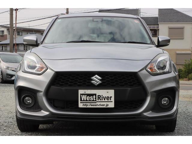 スイフトスポーツ 1.4セーフティPKG 6MT 1オーナー フルノーマル車 8インチフルセグナビ&バックカメラ デュアルセンサーブレーキ 純正エアロ 純正17AW&ADVAN FLEVA8分山 オートLEDヘッド 前後ドラレコ スマキー2本(9枚目)