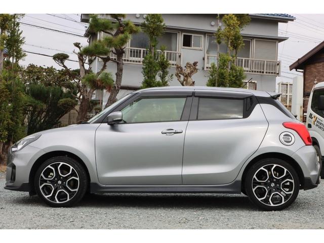 スイフトスポーツ 1.4セーフティPKG 6MT 1オーナー フルノーマル車 8インチフルセグナビ&バックカメラ デュアルセンサーブレーキ 純正エアロ 純正17AW&ADVAN FLEVA8分山 オートLEDヘッド 前後ドラレコ スマキー2本(14枚目)