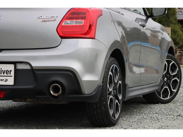 スイフトスポーツ 1.4セーフティPKG 6MT 1オーナー フルノーマル車 8インチフルセグナビ&バックカメラ デュアルセンサーブレーキ 純正エアロ 純正17AW&ADVAN FLEVA8分山 オートLEDヘッド 前後ドラレコ スマキー2本(19枚目)
