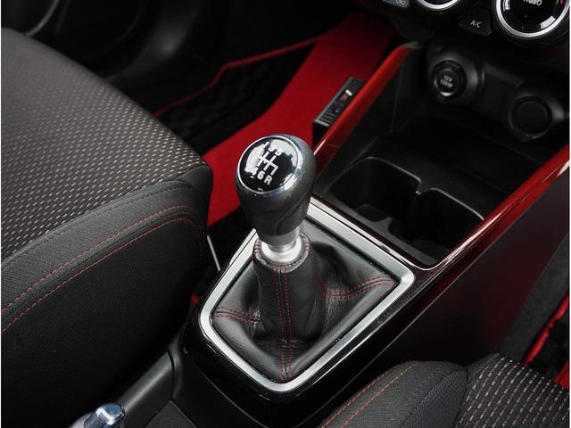 スイフトスポーツ 1.4セーフティPKG 6MT 1オーナー フルノーマル車 8インチフルセグナビ&バックカメラ デュアルセンサーブレーキ 純正エアロ 純正17AW&ADVAN FLEVA8分山 オートLEDヘッド 前後ドラレコ スマキー2本(36枚目)