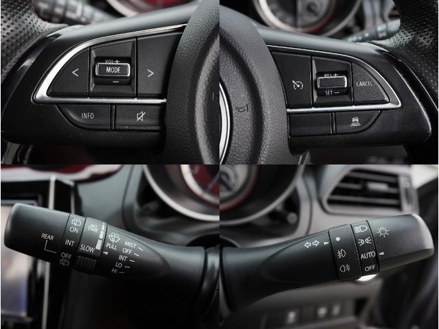 スイフトスポーツ 1.4セーフティPKG 6MT 1オーナー フルノーマル車 8インチフルセグナビ&バックカメラ デュアルセンサーブレーキ 純正エアロ 純正17AW&ADVAN FLEVA8分山 オートLEDヘッド 前後ドラレコ スマキー2本(61枚目)