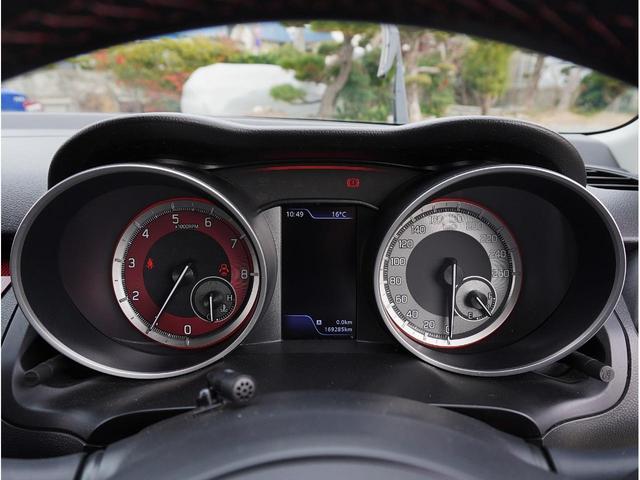 スイフトスポーツ 1.4セーフティPKG 6MT 1オーナー フルノーマル車 8インチフルセグナビ&バックカメラ デュアルセンサーブレーキ 純正エアロ 純正17AW&ADVAN FLEVA8分山 オートLEDヘッド 前後ドラレコ スマキー2本(71枚目)