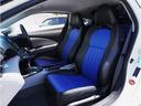 全座席ブラック/ブルーコンビレザー調シートカバー装着!