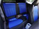 全座席ブラック/ブルーコンビレザー調シートカバー装着!