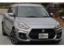 スイフトスポーツ 1.4セーフティPKG 6MT 1オーナー フルノーマル車 8インチフルセグナビ&バックカメラ デュアルセンサーブレーキ 純正エアロ 純正17AW&ADVAN FLEVA8分山 オートLEDヘッド 前後ドラレコ スマキー2本(4枚目)