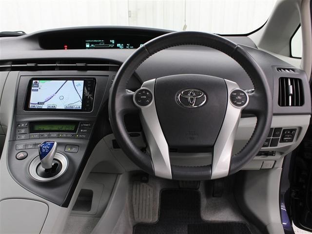 プリウス S LEDエディション フルセグ メモリーナビ DVD再生 バックカメラ ETC ドラレコ LEDヘッドランプ アイドリングストップ(5枚目)