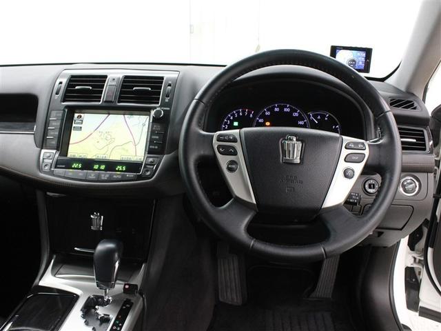 クラウン アスリート　フルセグ　ＨＤＤナビ　ＤＶＤ再生　ミュージックプレイヤー接続可　バックカメラ　ＥＴＣ　ドラレコ　ＨＩＤヘッドライト（5枚目）