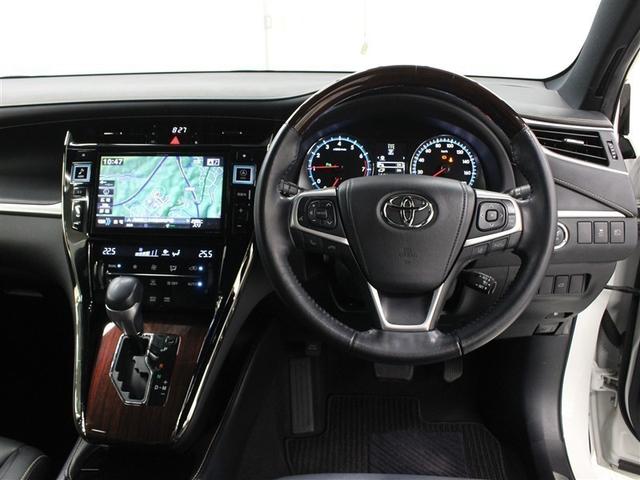 ハリアー プレミアム フルセグ メモリーナビ DVD再生 バックカメラ 衝突被害軽減システム ETC LEDヘッドランプ ワンオーナー アイドリングストップ(5枚目)