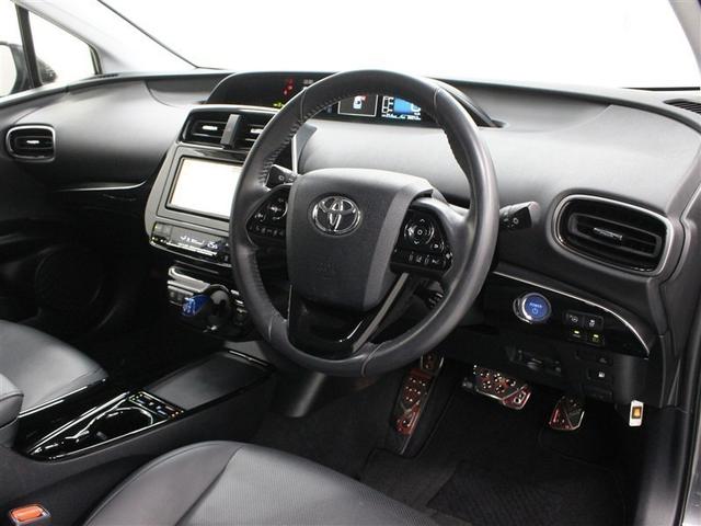 プリウス Ａプレミアム　革シート　フルセグ　メモリーナビ　ＤＶＤ再生　ミュージックプレイヤー接続可　バックカメラ　衝突被害軽減システム　ＥＴＣ　ドラレコ　ＬＥＤヘッドランプ　アイドリングストップ（5枚目）