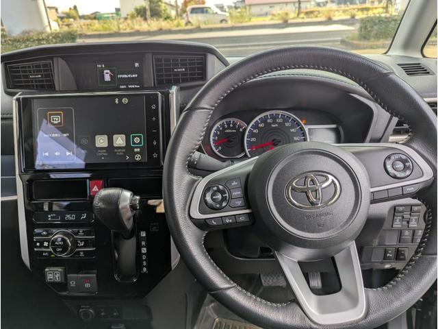 ルーミー カスタムＧ　スマートアシスト　パノラミックビューモニター　純正９インチディスプレイオーディオ　両側パワースライドドア　クルーズコントロール　ＬＥＤヘットライト　シートヒーター（7枚目）