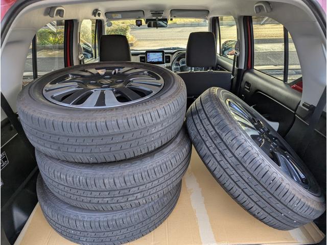 クロスビー ハイブリッドMZ 全方位カメラ ブレーキサポート 前後ドラレコ 8インチナビフルセグTV ルーフラック 新品オープンカントリータイヤ&ホィール LEDヘットライト LEDフォグランプ(21枚目)