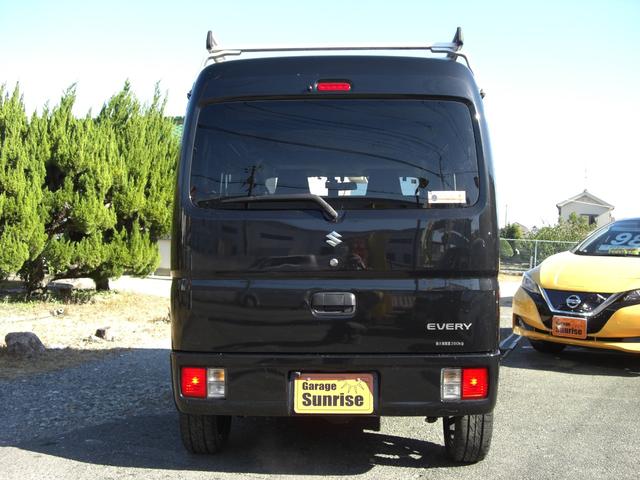 エブリイ ＰＡリミテッド　フロントパワーウインドウ・ディスプレイオーディオ・前後ドラレコ・１５インチアルミ・ルーフキャリア・ＬＥＤライト・ガレージサンライズ・キーレス・バックカメラ・ＥＴＣ（15枚目）