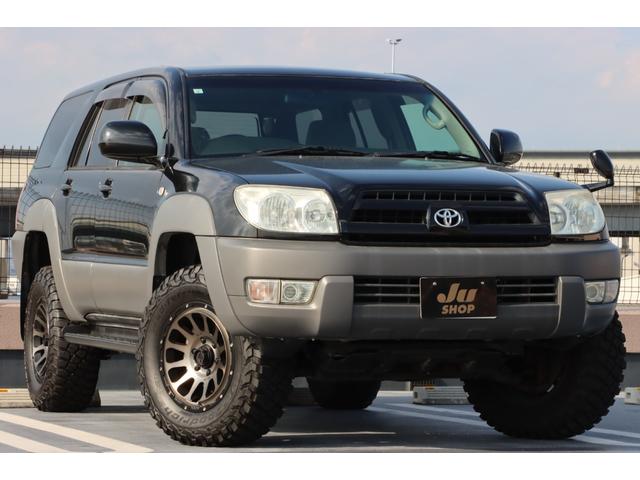 ハイラックスサーフ SSR-X アメリカンバージョン デルタフォース17インチアルミホイール/社外足廻り/タイヤ265/70/R17/Bluetooth対応/ETC/ナビ/フルセグTV/保証書/取説/キーレス/オートエアコン/オートライト(3枚目)