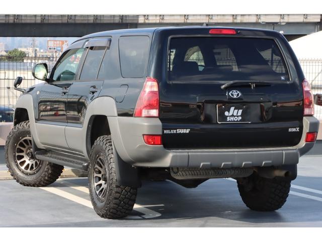 ハイラックスサーフ SSR-X アメリカンバージョン デルタフォース17インチアルミホイール/社外足廻り/タイヤ265/70/R17/Bluetooth対応/ETC/ナビ/フルセグTV/保証書/取説/キーレス/オートエアコン/オートライト(20枚目)