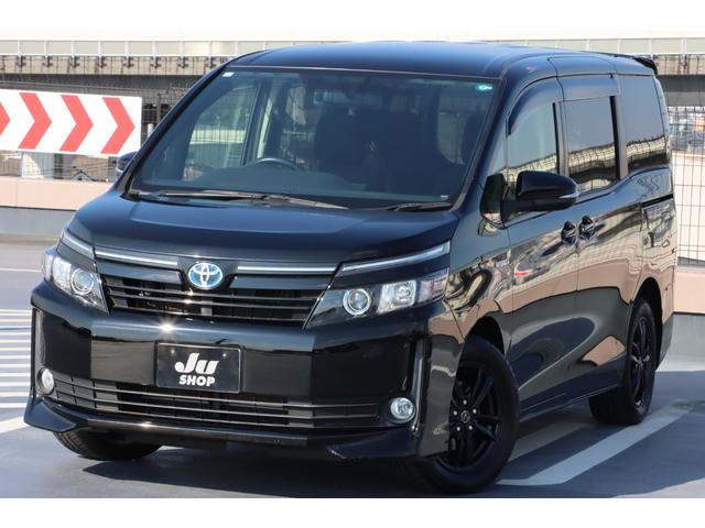 ヴォクシー ハイブリッドＶ　社外１６インチアルミホイール／ＬＥＤヘッドライト／パワスラ／前後ドラレコ／バックカメラ／純正ナビ／フルセグＴＶ／Ｂｌｕｅｔｏｏｔｈ／ＵＳＢ接続／シートヒーター／クルコン／オートライト／スマートキー２本（2枚目）