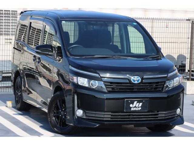 ヴォクシー ハイブリッドＶ　社外１６インチアルミホイール／ＬＥＤヘッドライト／パワスラ／前後ドラレコ／バックカメラ／純正ナビ／フルセグＴＶ／Ｂｌｕｅｔｏｏｔｈ／ＵＳＢ接続／シートヒーター／クルコン／オートライト／スマートキー２本（4枚目）