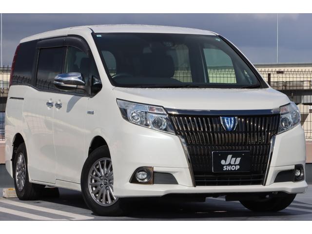 エスクァイア ハイブリッドＧｉ　ブラックテーラード　ブラックレザーシート（ヒーター付）／リアエンターテイメント／純正ナビ／フルセグＴＶ／Ｂｌｕｅｔｏｏｔｈ対応／ＵＳＢ接続可／スマートキー２本／両側パワスラ／ＥＴＣ／Ｐスタート／クルコン／ＬＥＤヘッド（6枚目）