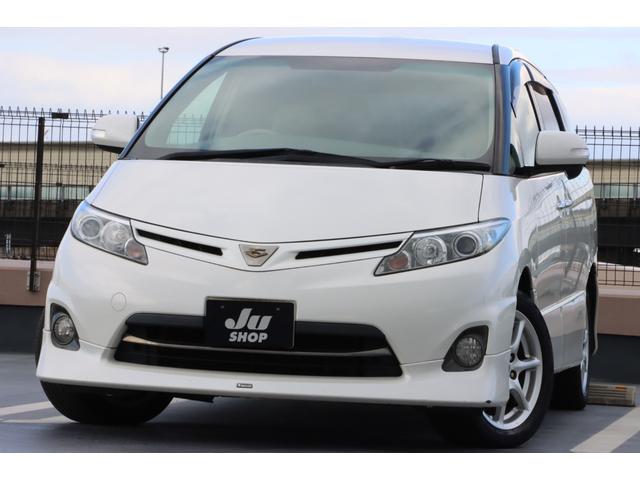 エスティマ ２．４アエラス　Ｇエディション　モデリスタＦエアロ／両側パワスラ／アルパインフリップダウンモニター／純正ナビ／フルセグＴＶ／Ｂｌｕｅｔｏｏｔｈ対応／バックカメラ／ＥＴＣ／後席オットマン／スマートキー／オートライト／オートエアコン（2枚目）