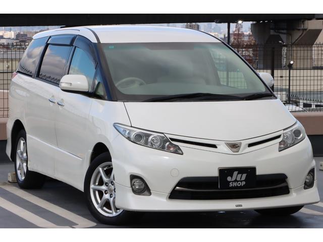 エスティマ ２．４アエラス　Ｇエディション　モデリスタＦエアロ／両側パワスラ／アルパインフリップダウンモニター／純正ナビ／フルセグＴＶ／Ｂｌｕｅｔｏｏｔｈ対応／バックカメラ／ＥＴＣ／後席オットマン／スマートキー／オートライト／オートエアコン（8枚目）