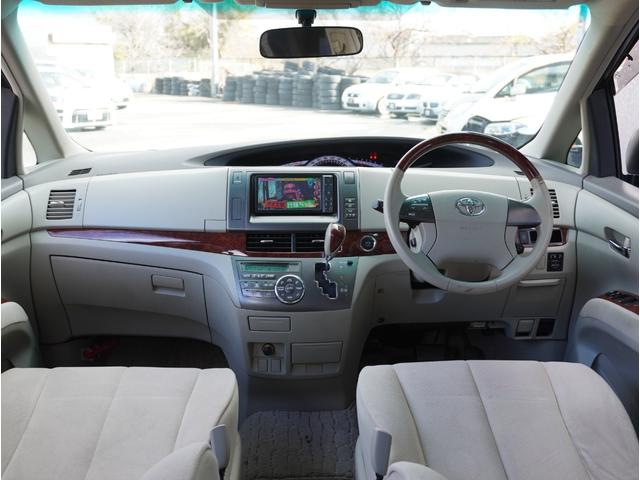 エスティマ ２．４アエラス　Ｇエディション　モデリスタＦエアロ／両側パワスラ／アルパインフリップダウンモニター／純正ナビ／フルセグＴＶ／Ｂｌｕｅｔｏｏｔｈ対応／バックカメラ／ＥＴＣ／後席オットマン／スマートキー／オートライト／オートエアコン（33枚目）