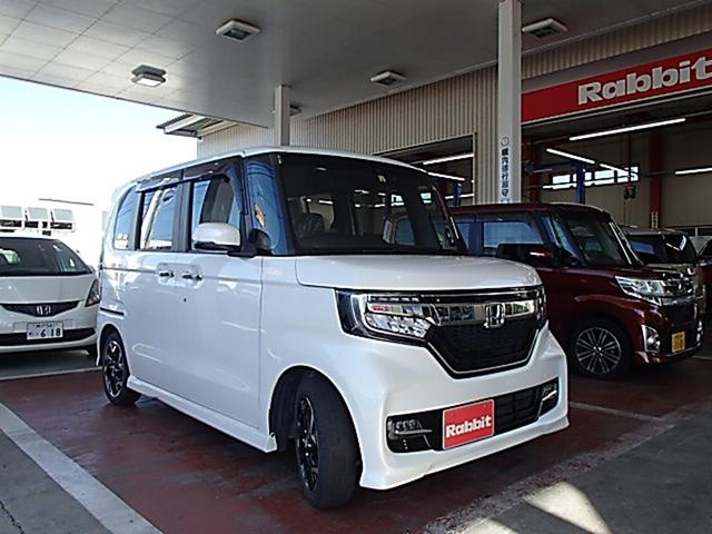 Ｎ－ＢＯＸカスタム Ｇ・Ｌターボホンダセンシング　ドライブレコーダー　バックカメラ　両側電動スライドドア　ＴＶ　クリアランスソナー　オートクルーズコントロール　衝突被害軽減システム　オートライト　ＬＥＤヘッドランプ　スマートキー　アイドリングストップ（3枚目）