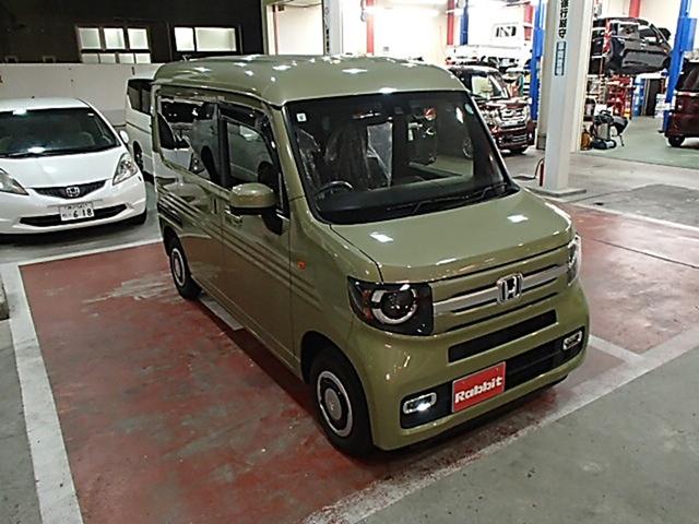 Ｎ－ＶＡＮ＋スタイル ファン・ターボ　ＣＶＴ　クリアランスソナー　ドライブレコーダー　ＥＴＣ　ＴＶ　バックカメラ　両側スライドドア　スマートキー　アイドリングストップ　電動格納ミラー　オートライト　エアコン　パワーウィンドウ（4枚目）