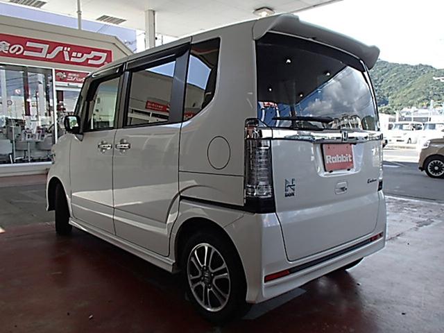 Ｎ－ＢＯＸカスタム Ｇ・Ｌパッケージ　ドライブレコーダー　ＥＴＣ　バックカメラ　両側スライドドア　ＴＶ　オートライト　ＨＩＤ　スマートキー　電動格納ミラー　ベンチシート　ＣＶＴ　盗難防止システム　ＡＢＳ　ＥＳＣ　ＣＤ　ＤＶＤ再生（6枚目）