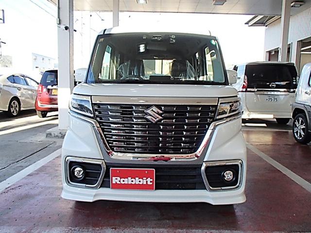 スペーシアカスタム ハイブリッドＸＳ　ドライブレコーダー　ＥＴＣ　バックカメラ　両側電動スライドドア　クリアランスソナー　衝突被害軽減システム　オートライト　ＬＥＤヘッドランプ　スマートキー　アイドリングストップ　電動格納ミラー（2枚目）