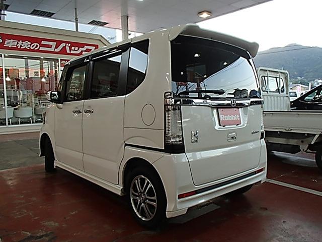 Ｎ－ＢＯＸカスタム Ｇ・Ｌパッケージ　ＥＴＣ　バックカメラ　両側スライド・片側電動　ＴＶ　オートライト　ＨＩＤ　スマートキー　アイドリングストップ　ベンチシート　ＣＶＴ　盗難防止システム　ＡＢＳ　ＥＳＣ　ＣＤ　ＤＶＤ再生（6枚目）