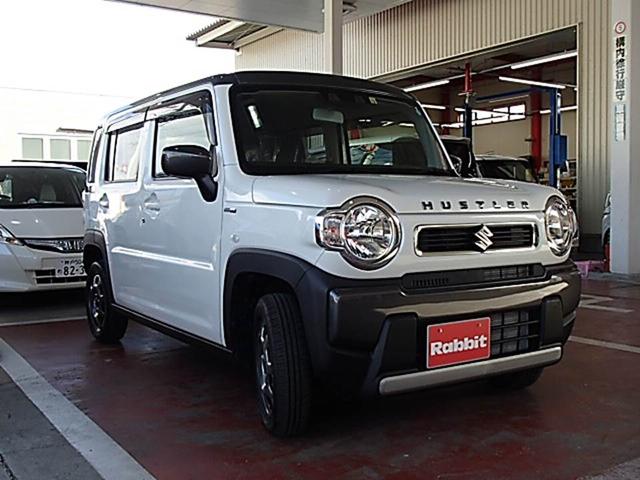 ハスラー ハイブリッドＧ　４ＷＤ　クリアランスソナー　オートクルーズコントロール　レーンアシスト　衝突被害軽減システム　オートライト　スマートキー　アイドリングストップ　電動格納ミラー　シートヒーター　ＣＶＴ　盗難防止システム（3枚目）