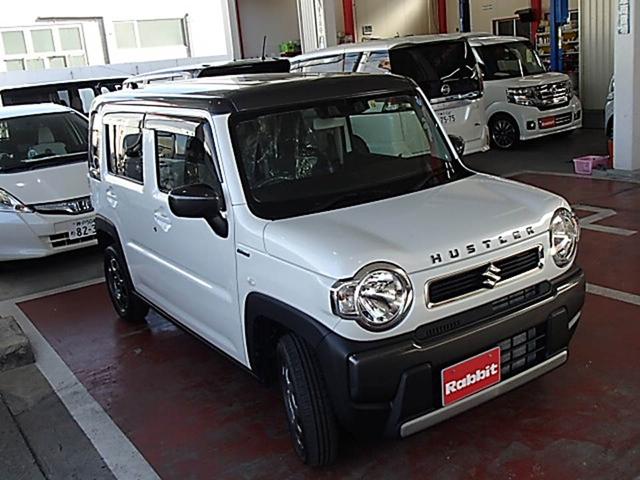ハスラー ハイブリッドＧ　４ＷＤ　クリアランスソナー　オートクルーズコントロール　レーンアシスト　衝突被害軽減システム　オートライト　スマートキー　アイドリングストップ　電動格納ミラー　シートヒーター　ＣＶＴ　盗難防止システム（4枚目）