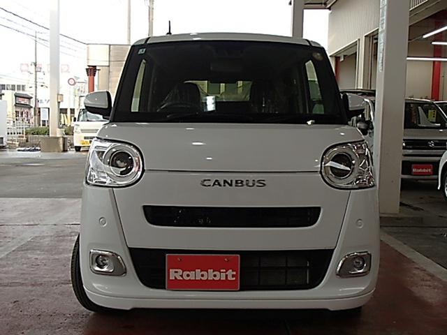 ムーヴキャンバス セオリーＧターボ　ＥＴＣ　バックカメラ　両側電動スライドドア　ＴＶ　クリアランスソナー　オートクルーズコントロール　レーンアシスト　衝突被害軽減システム　オートライト　ＬＥＤヘッドランプ　スマートキー（2枚目）