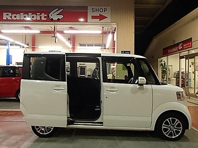 N-BOX G・Lパッケージ ETC バックカメラ 両側スライド・片側電動 TV スマートキー アイドリングストップ 電動格納ミラー ベンチシート CVT 盗難防止システム ABS ESC CD DVD再生(5枚目)